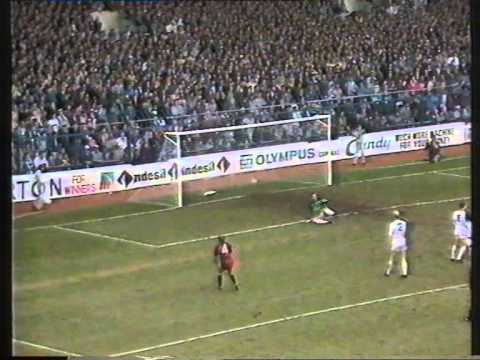 Leeds 2 QPR 1 FA Cup 5th Rd. 1987