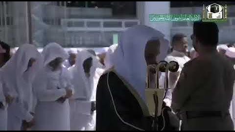 صلاة { الجمعة } من المسجد الحرام فضيلة الشيخ د/ فيصل بن جميل غزاوي تلاوة سورتي الزلزلة و القارعة
