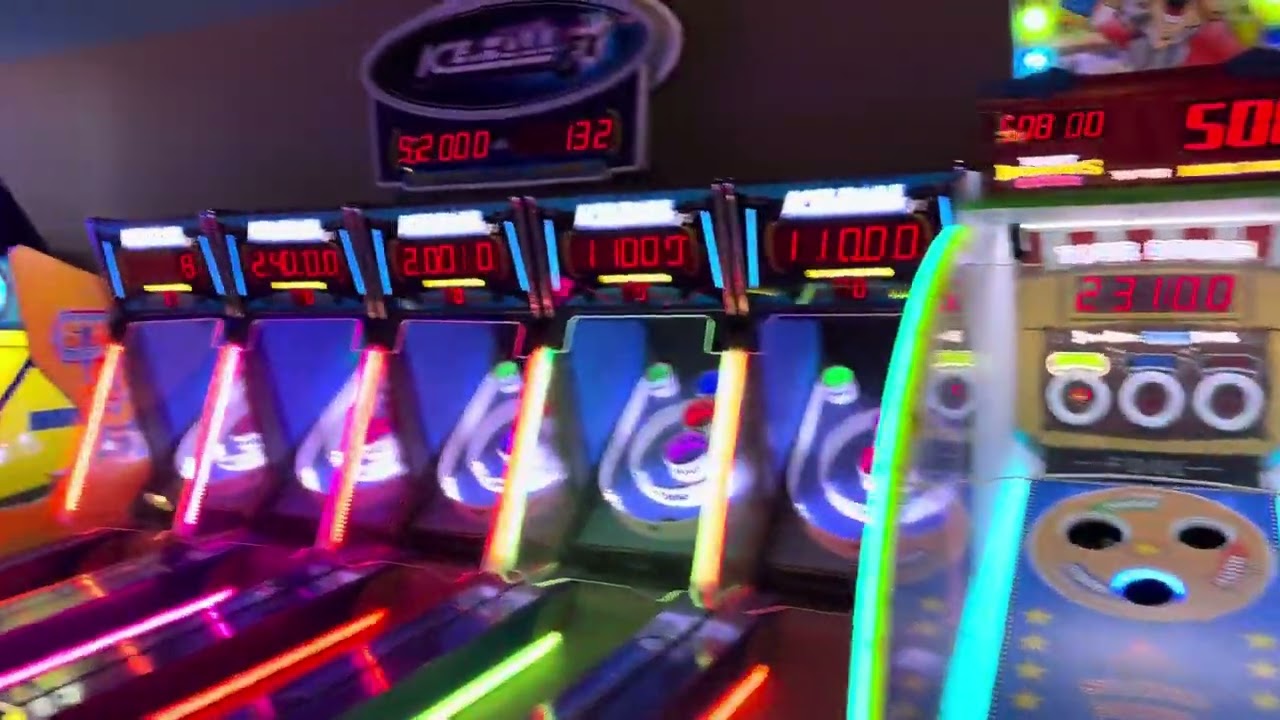 Полноценный аркадный тур SpareTime Entertainment! (Пайнвилл, Северная Каролина)