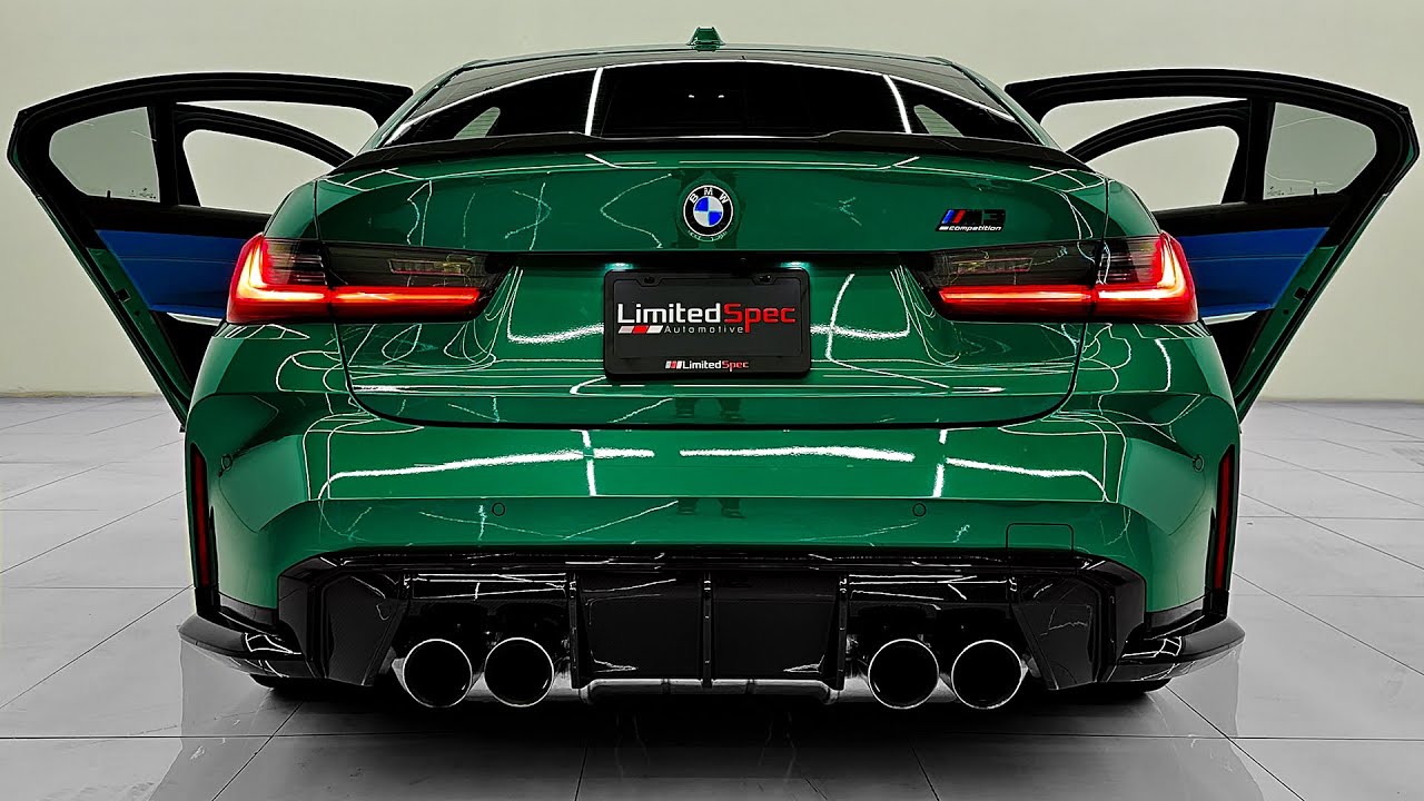 BMW M3 Competition 2025 года — великолепный спортивный седан!