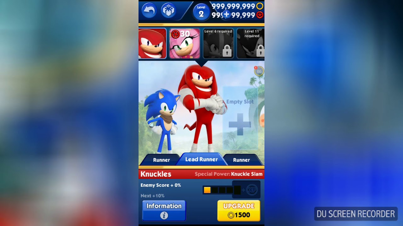 Sonic Dash 2 hack Mod APK with link. YouTube