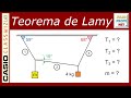 TEOREMA DE LAMY - Ejercicio 2 - ft. Casio Classwiz