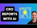 AI Landing Page Analyzer That Generates Full CRO Audit Reports