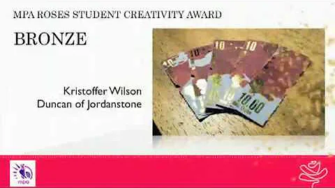 MPA Roses Student CreativityAwards at the Roses Ad...
