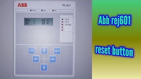Relay Reset REJ601