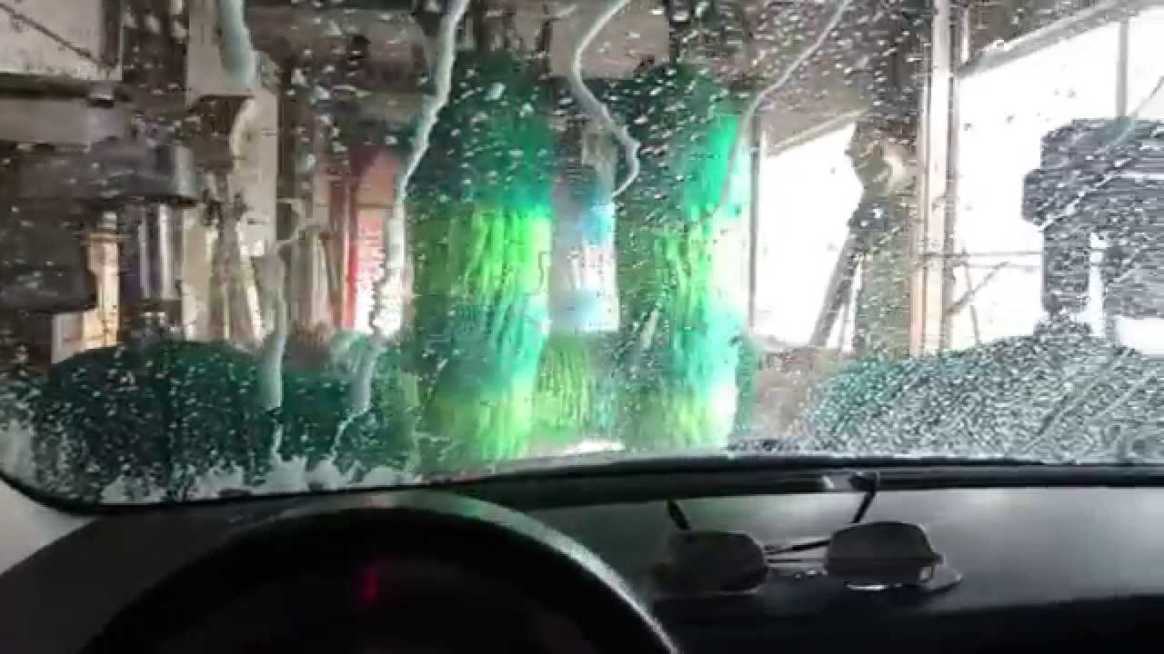 Fiat 500 In Der Waschanlage Youtube