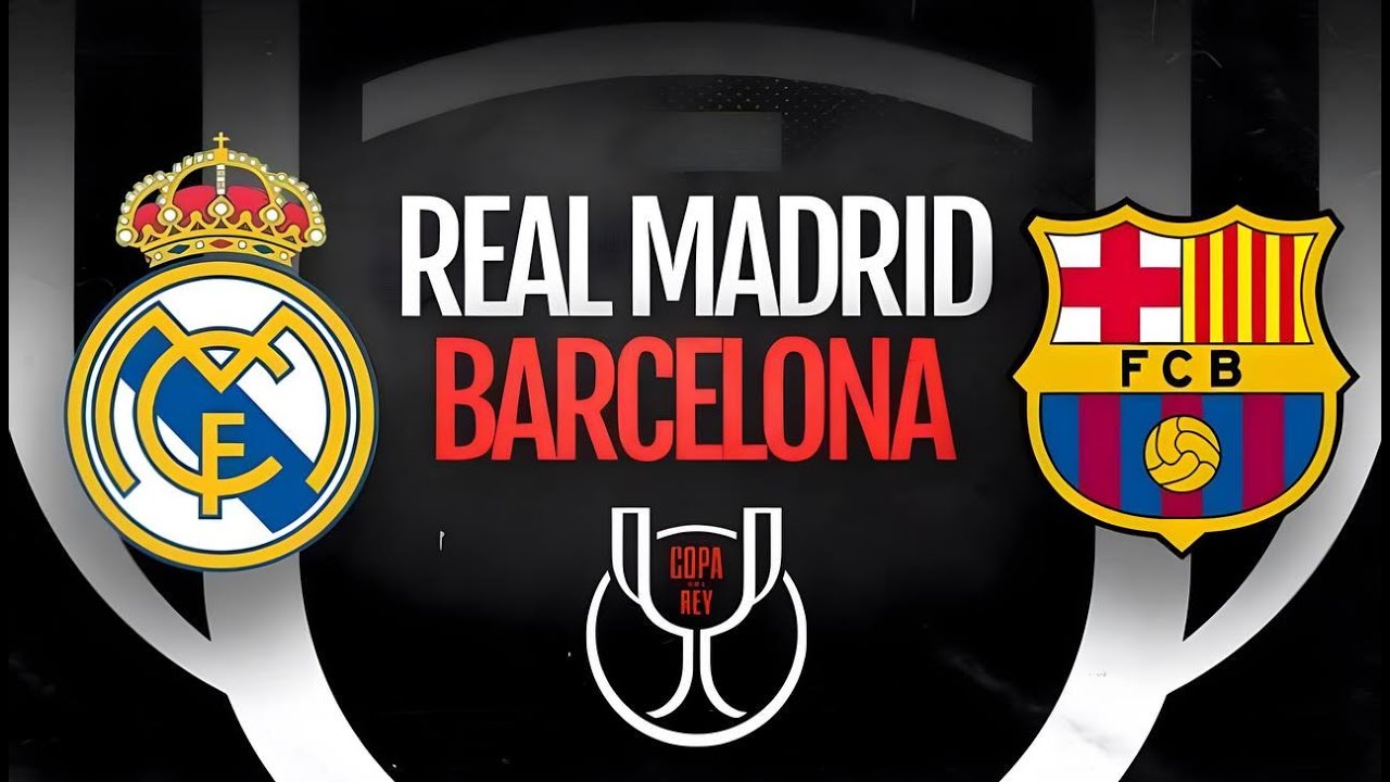 REAL MADRID 01 BARCELONA Copa del Rey El Clasico YouTube
