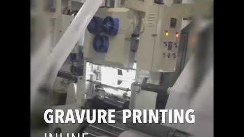 inline printing film blowing machine