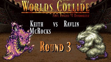 KeithMcRocks vs. Ravlin - FFVI Worlds Collide Randomizer Coliseum Round 3