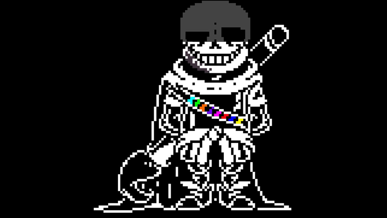 Ink sans tokyovania pixel art