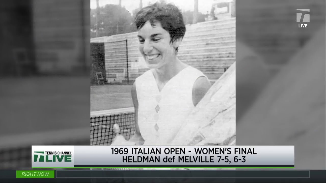 Tennis Channel Live Celebrating The Original Nine S Julie Heldman And The Social Net Youtube