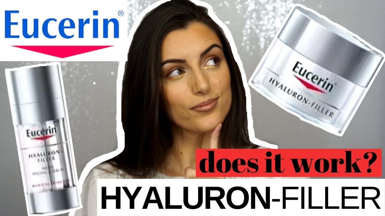 SPECIALIST testing EUCERIN HYALURON-FILLER+ELASTICITY EYE CREAM: review, does it work? - YouTube