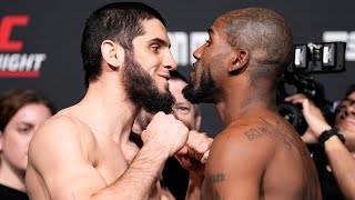 UFC Vegas 49: Weigh-In Faceoffs