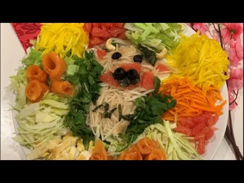 Video: Chinese New Year Salmon Salad