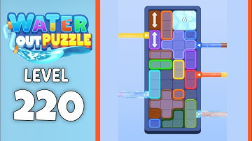 Water Out Puzzle level 220 solution