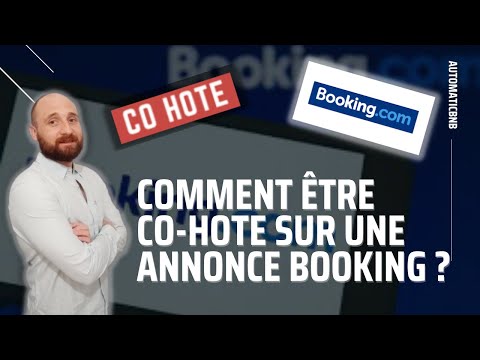 Comment se mettre en co-hôte sur Booking ?