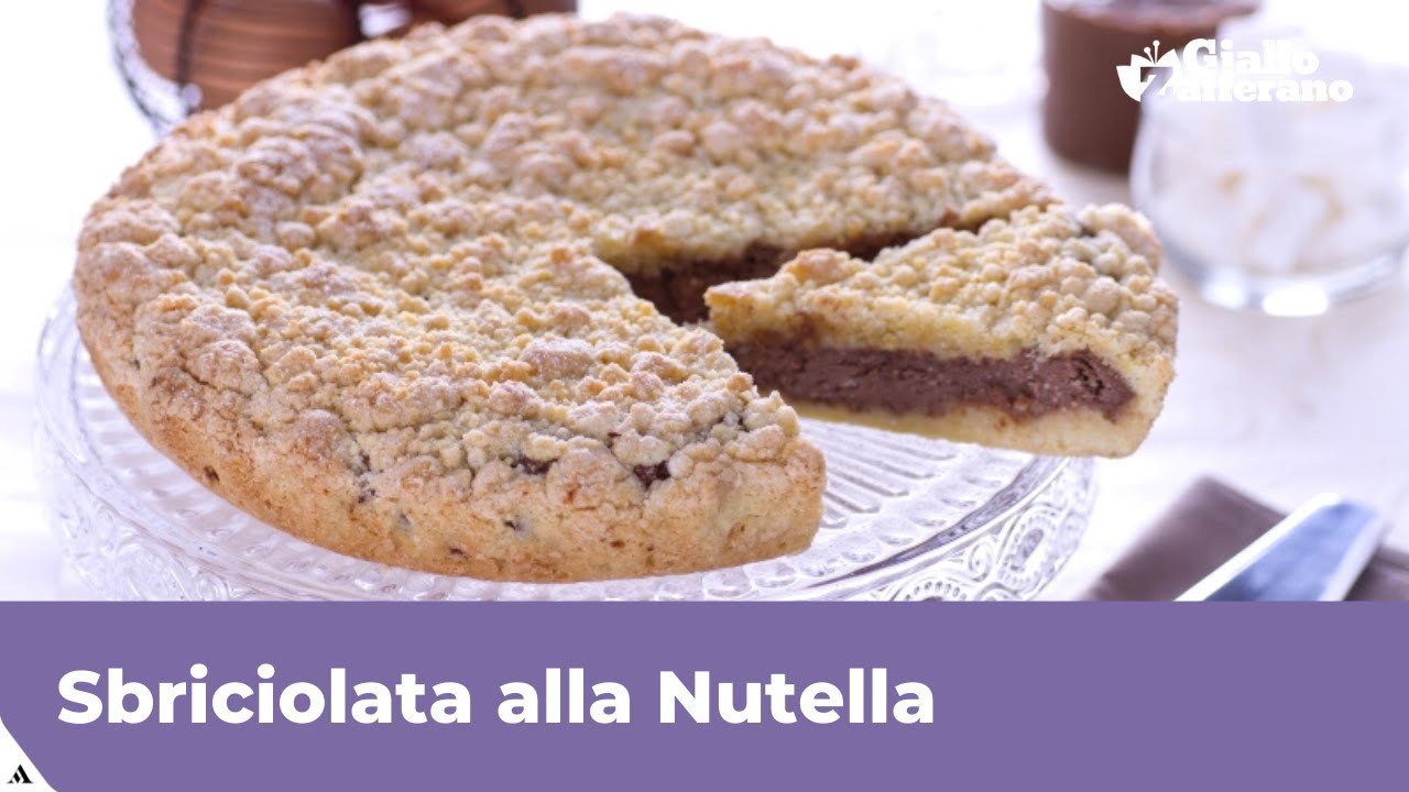 SBRICIOLATA ALLA NUTELLA: Ricetta semplice!