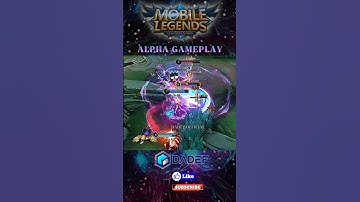 ALPHA GAMEPLAY #shorts #trandingshorts #mobilelegends #alphabuild #gameplayalpha #alpha #mlbb #ml