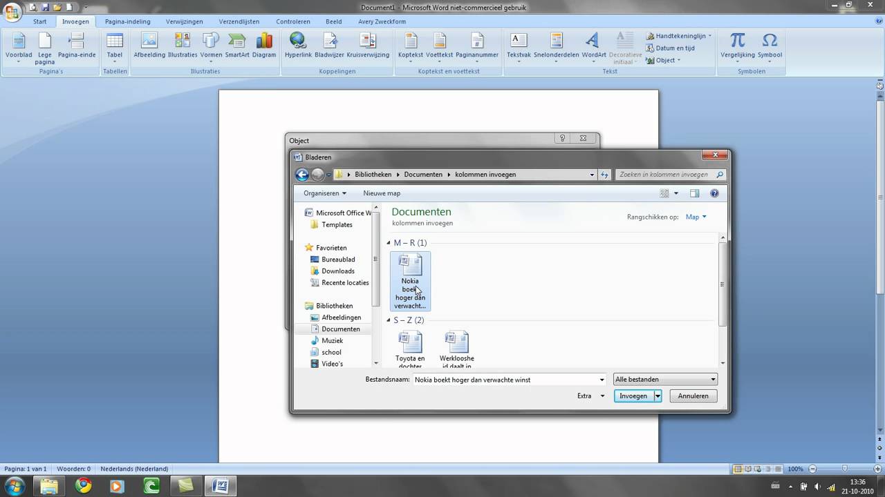 Word 2007 opmaak kolommen invoegen YouTube Word 2007 opmaak kolommen invoegen YouTube