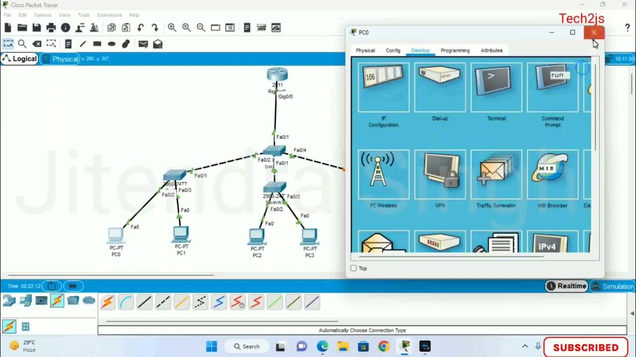 How to setup dhcp server for multiple vlan subnets cisco packet