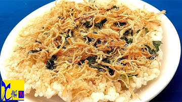 Cách làm Cơm Cháy Chà Bông thơm giòn rụm ăn là mê liên by Xanh TV