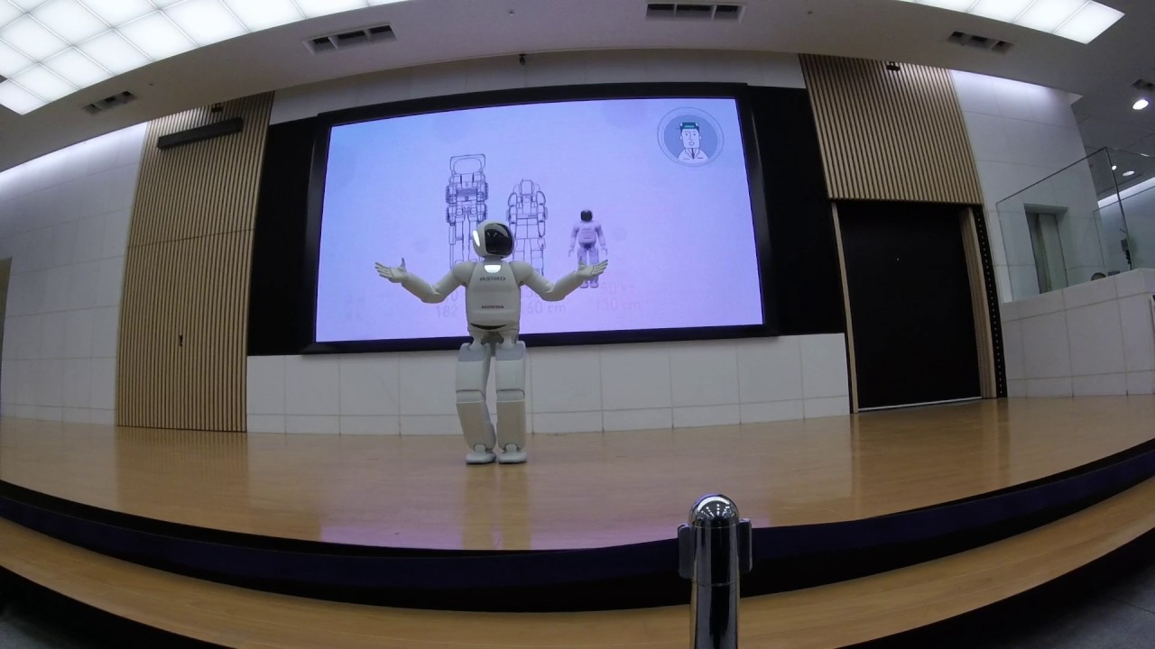 Asimo Robot Show In Honda Trading Corporation Youtube