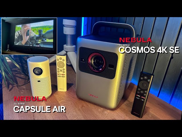 The NEW Capsule Air and Cosmos 4K SE Go Anywhere Projectors from
