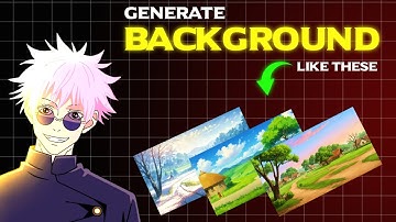 Create Background in 1 Click 🔥 | How to make Cartoon background | High quality background download