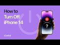 How to Turn Off iPhone 14