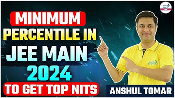 Minimum Percentile in JEE Main 2024 To Get Top NITs | LIVE | Anshul Tomar | Infinity Learn JEE