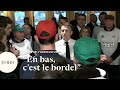 Emmanuel Macron débat avec des agriculteurs en colère au Salon de l'Agriculture image