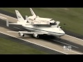 Space shuttle Discovery's final flight over D.C.