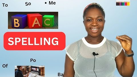 Learn How To Spell Any Difficult Word (s) English With Easy(ENGVID).