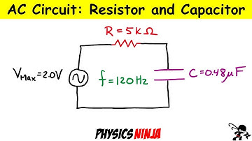 AC Circuit:  Resistor and a Capacitor in series