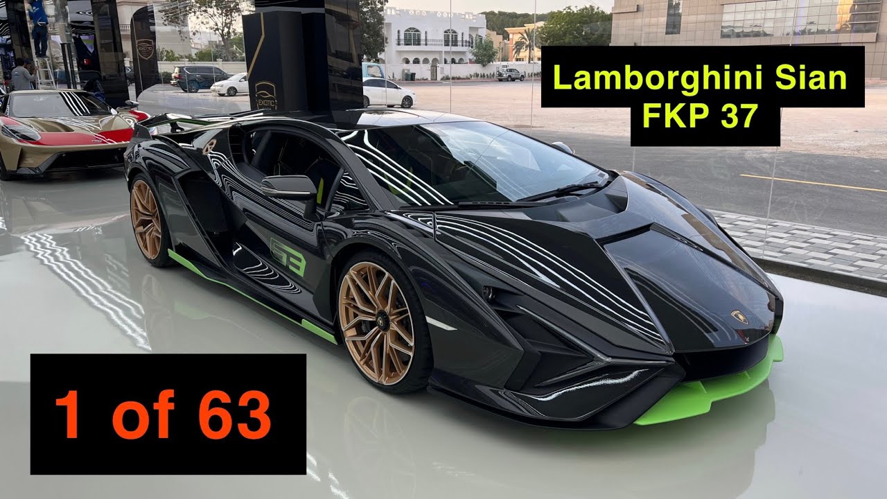 Lamborghini Sian Full Carbon Body 1 of 63 - Lamborghini SIÁN FKP
