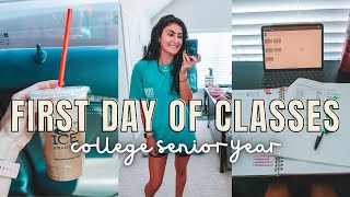 FIRST DAY OF CLASSES *SENIOR YEAR* | UNIVERSITY OF NORTH TEXAS
