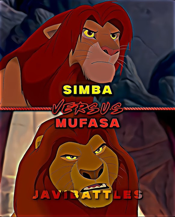 Simba Vs Mufasa #disney #edit #lionking #simba #mufasa #wis #thelionking #versus #shorts #lion