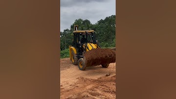 Jcb 3dx moving soil through small mud path #jcb #jcb3dx #jcbcartoon #jcbdozer #jcbmachine #jcb5cx