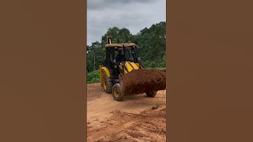 Jcb 3dx moving soil through small mud path #jcb #jcb3dx #jcbcartoon #jcbdozer #jcbmachine #jcb5cx