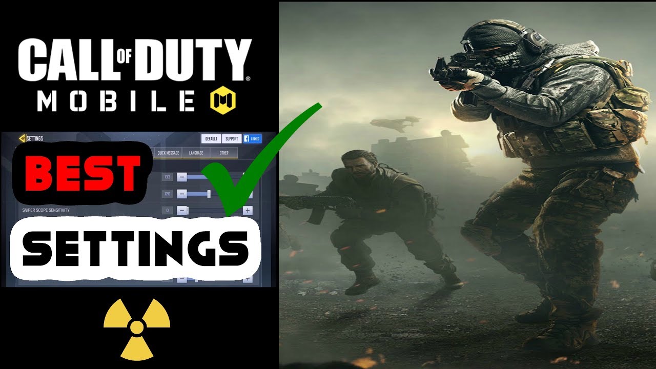 COD Mobile BEST SETTINGS for a NUKE , GOD-LIKE AIM and HIGH KILLS | Call of  Duty Mobile Tips - 