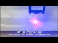 FoxAlien LE-4040 Laser Engraver Cutting Test on Plywood, Cardboard & Vinyl (Part 1)