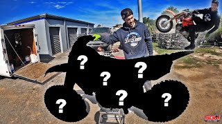 New Bike Reveal and How To Change Dirtbike Tire!!