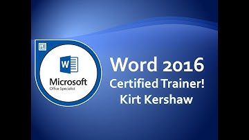Word 2016: Inserting Symbols Characters