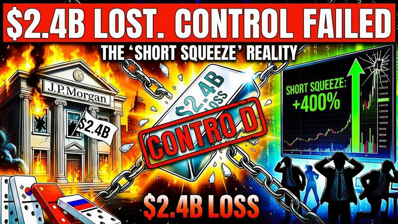 J.P. Morgan Lost $2.4 Billion — The Short Squeeze They Couldn’t Stop.