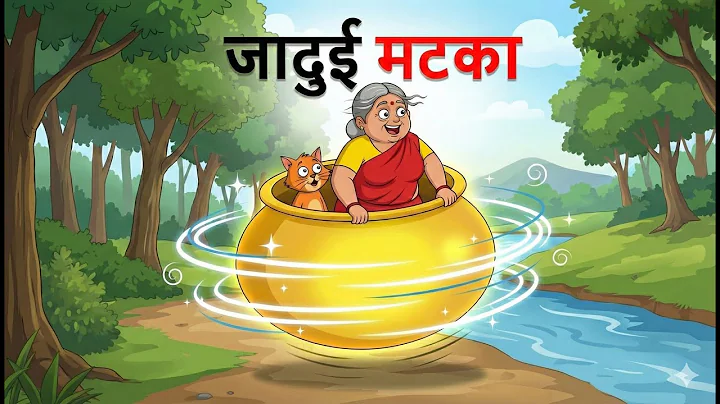 जादुई मटके की कहानी! अम्मा को मिला जादू, क्या ये अम्मा को मुसीबत से बचा पायेगा | Hindi Cartoon Story