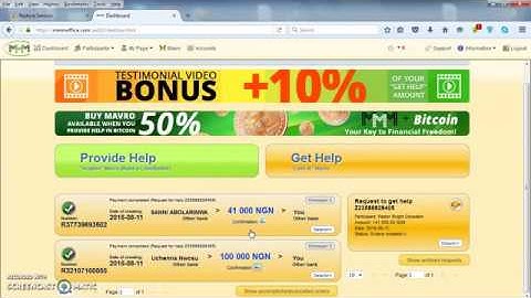 HOW TO CONFIRM RECEIPT  OF PAYMENT IN MMM