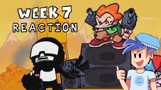 WEEK 7 REACTION! Friday Night Funkin' - YouTube