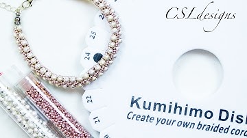 Design With Me (DWM) elegant kumihimo braid speed video