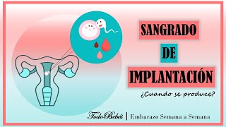 ¿Como saber si es Sangrado de Implantación o Menstruación? DIFERENCIAS, SÍNTOMAS Y MAS!!