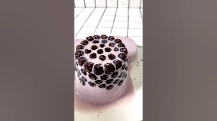 Making Taro Milk Tea Boba Pudding Jelly - DayDayNews